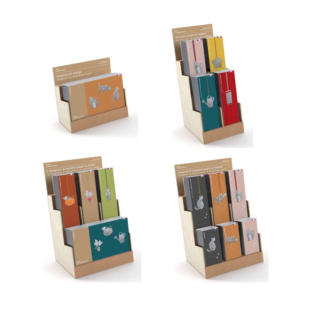 Customizable objects - Stainless steel magnet - Garden. - TOUT SIMPLEMENT,