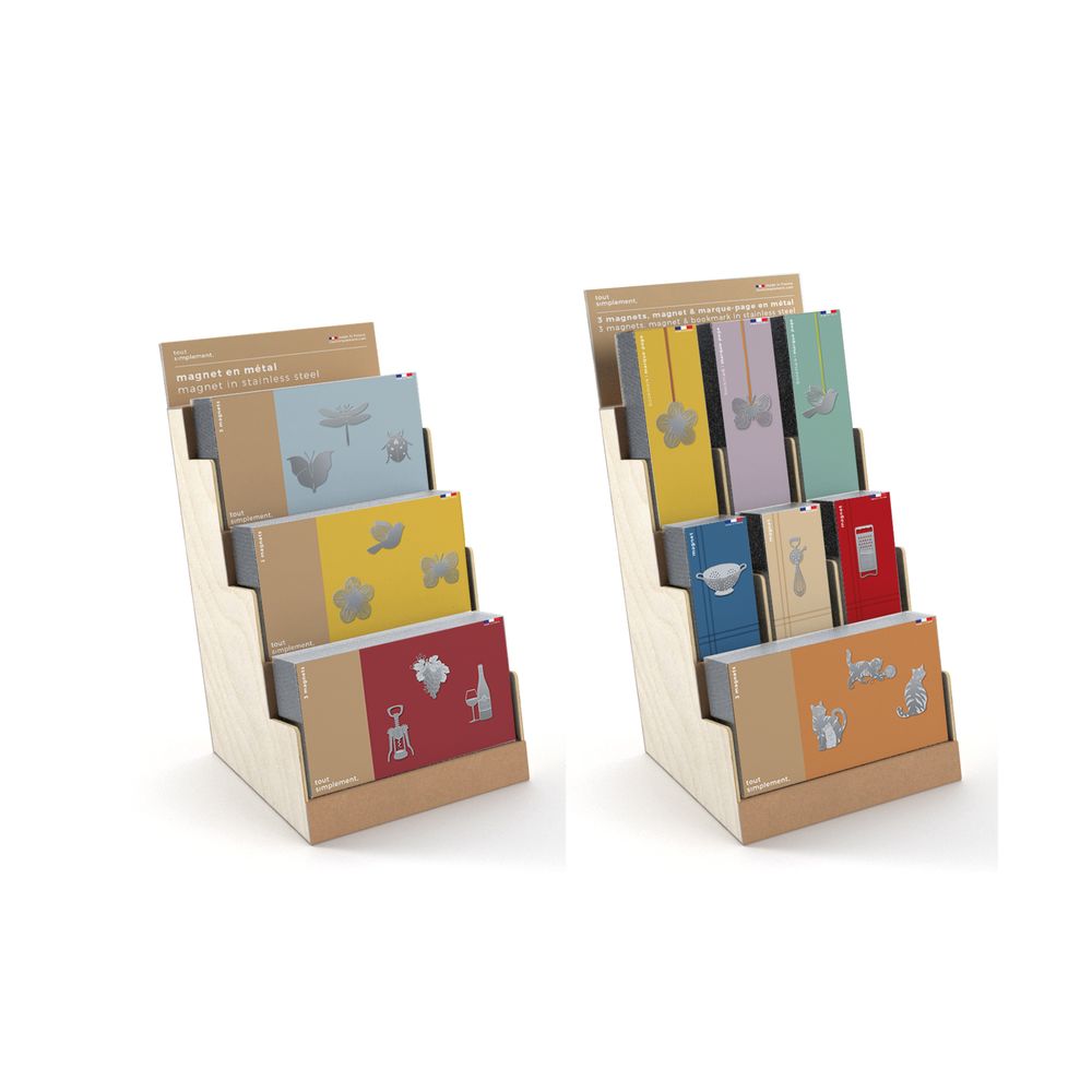 Customizable objects - Stainless steel magnet - Garden. - TOUT SIMPLEMENT,