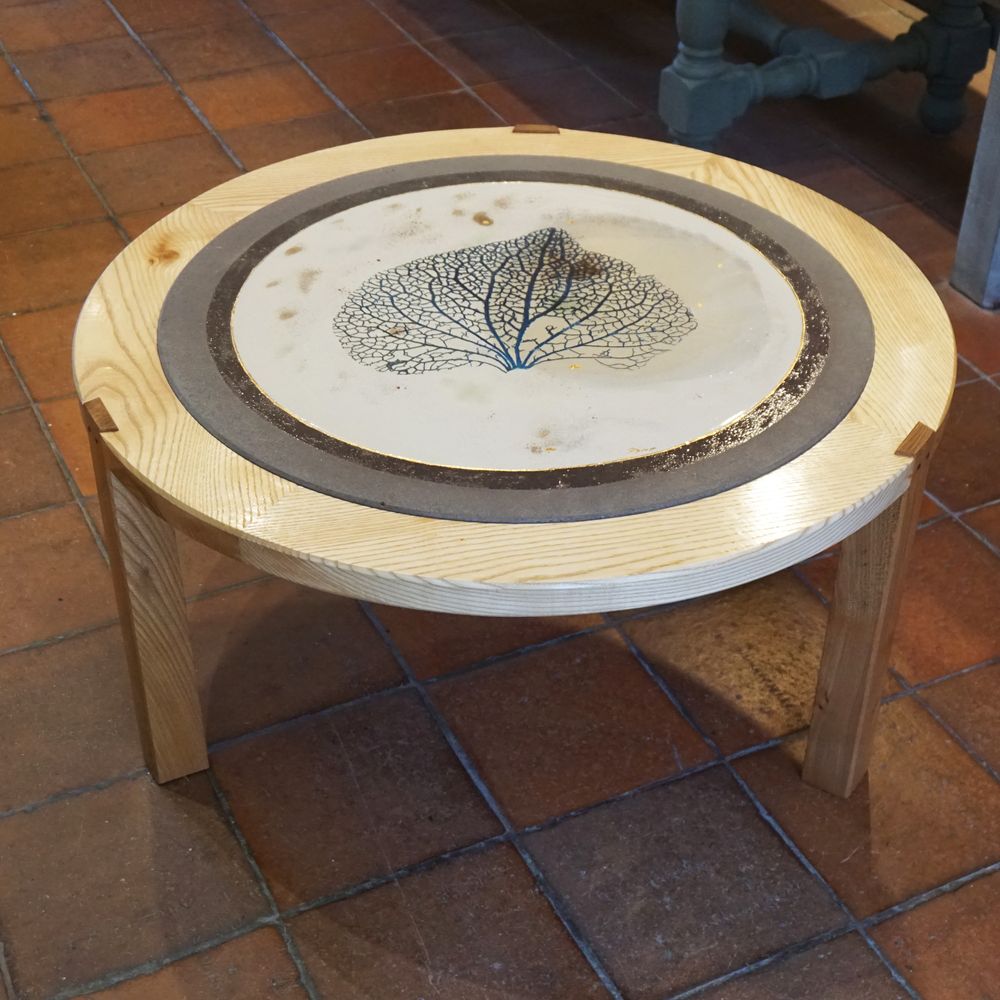 Coffee tables - Exceptional coffee tables in enamelled lava - ATELIER PÉPITE DE LAVE