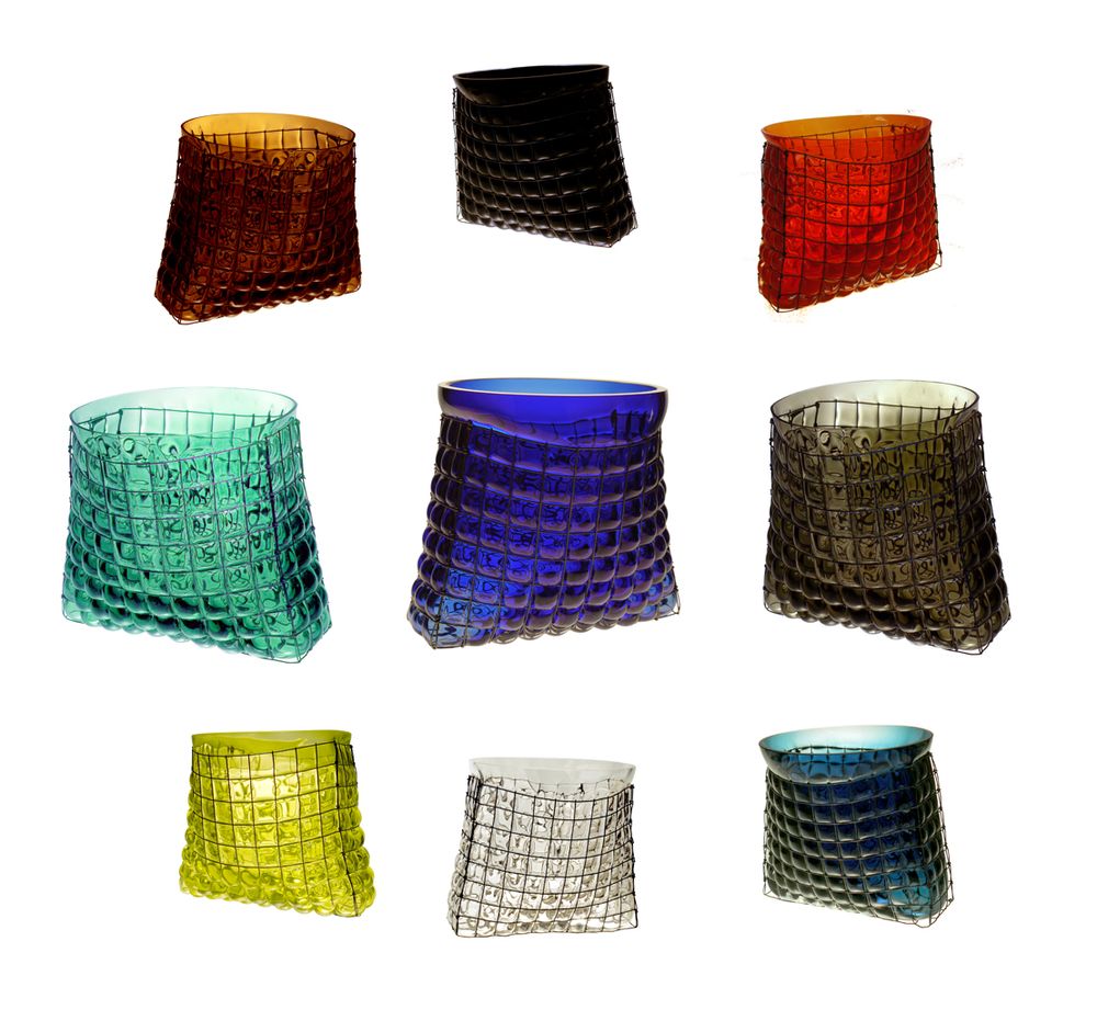 Vases - Vase GRID BAG - VANESSA MITRANI