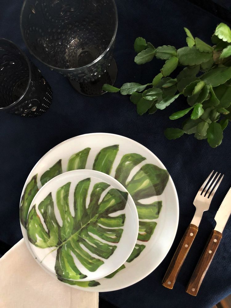 Everyday plates - Exotic Collection Dinner Plate Set (Set of 4) - FERN&CO.