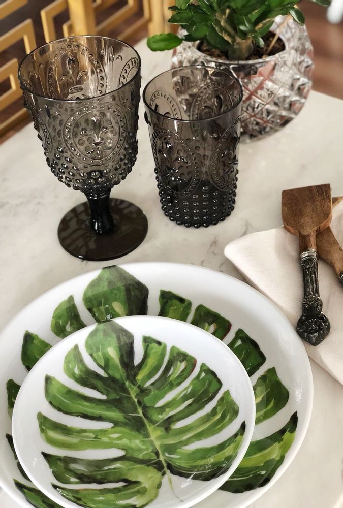 Everyday plates - Exotic Collection Dinner Plate Set (Set of 4) - FERN&CO.