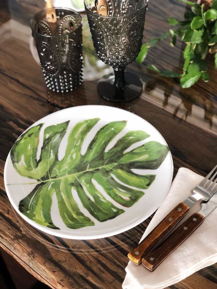 Everyday plates - Exotic Collection Dinner Plate Set (Set of 4) - FERN&CO.