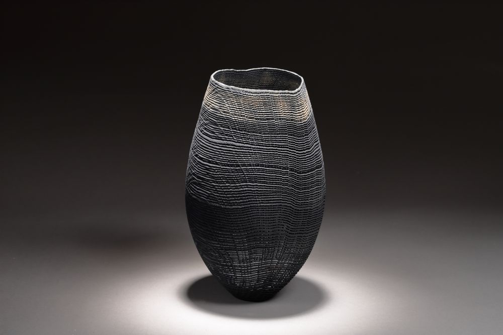 Objets de décoration - vase noir - PASCAL OUDET
