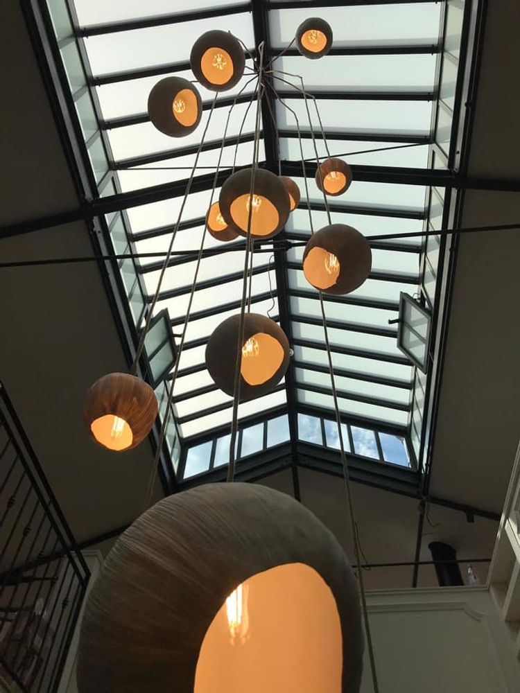 Céramique - Suspension Luna et Chrysalis - ATELIER SUR LA RIVIERE - SYLVAIN FEZZOLI
