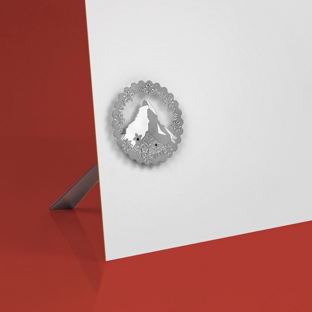 Stationery - Magnetic stainless steel photo stand - Swiss. - TOUT SIMPLEMENT,