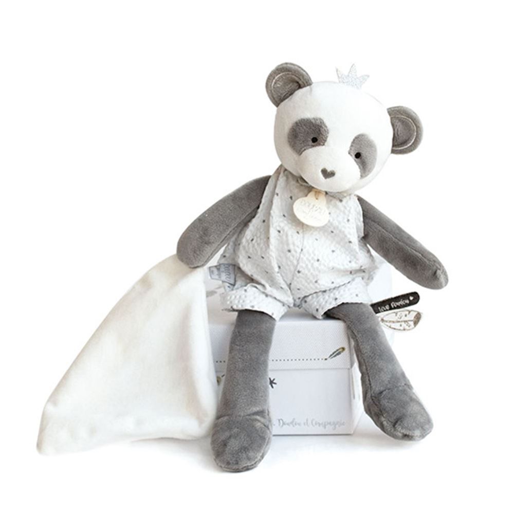 Soft toy - ATTRAPE-REVE - Doll with Doudou - Panda - DOUDOU ET COMPAGNIE
