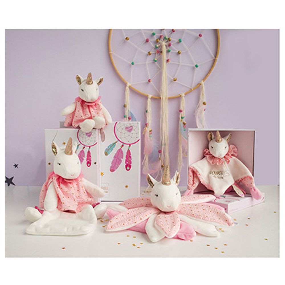 Soft toy - ATTRAPE-REVE - Doll with Doudou - Panda - DOUDOU ET COMPAGNIE