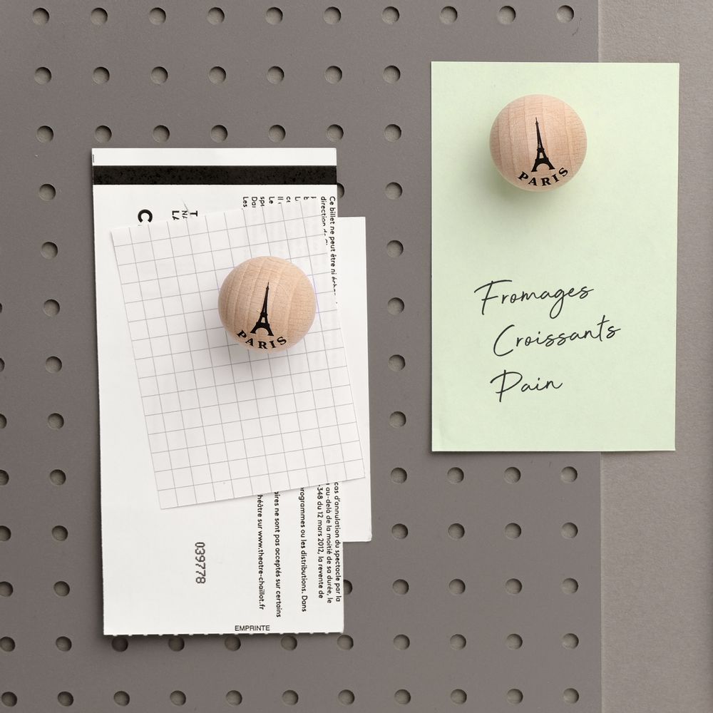 Design objects - Eiffel Tower magnetic ball - natural. - TOUT SIMPLEMENT,