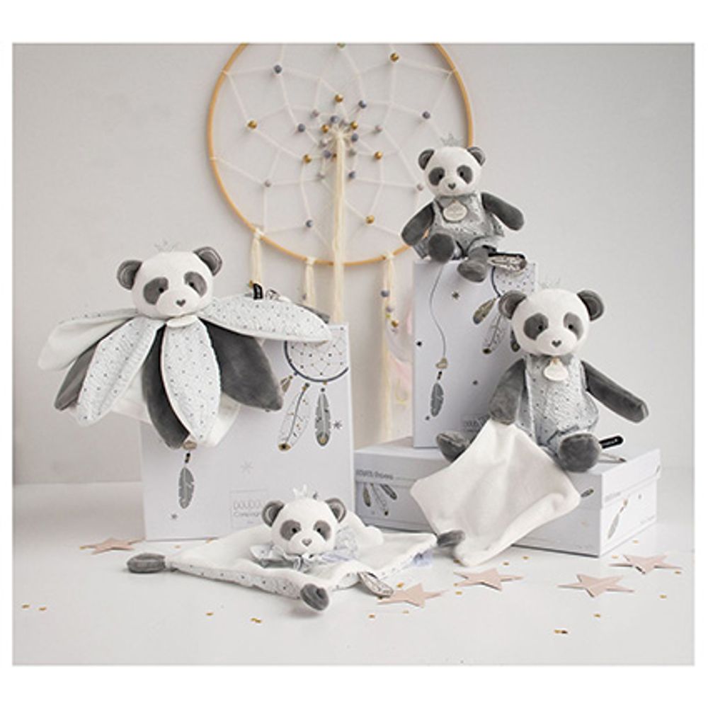 Soft toy - ATTRAPE-REVES - Petals Doudou - Cat - DOUDOU ET COMPAGNIE