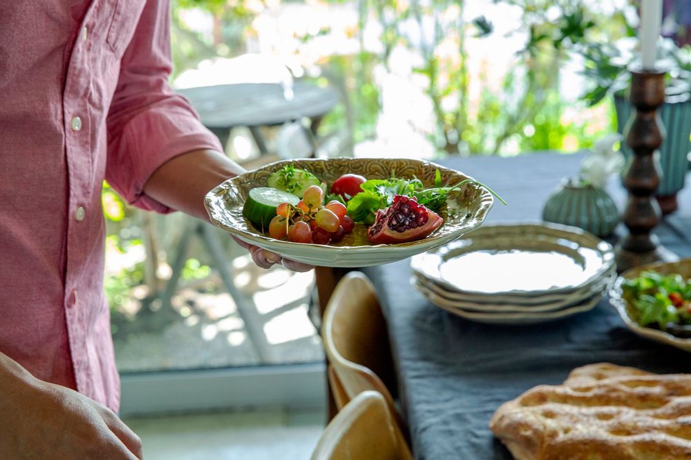 Platter and bowls - Appetizer plate - STHÅL