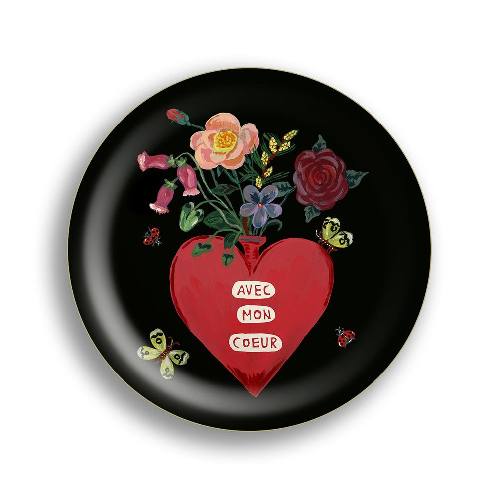 Plateaux - Mon Coeur - Mini Plateaux - AVENIDA HOME