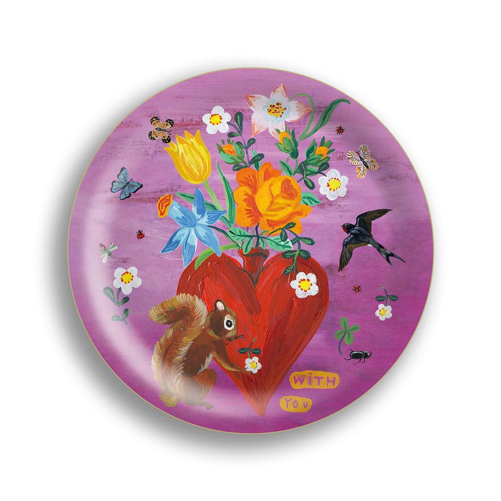 Plateaux - Mon Coeur - Mini Plateaux - AVENIDA HOME
