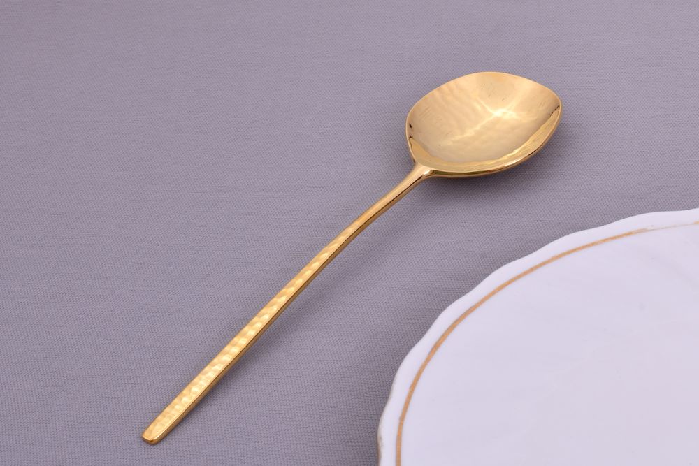 Unique pieces - Handmade Cutlery: Tea Spoon Dessert Spoon Honey Spoon - DE KULTURE WORKS