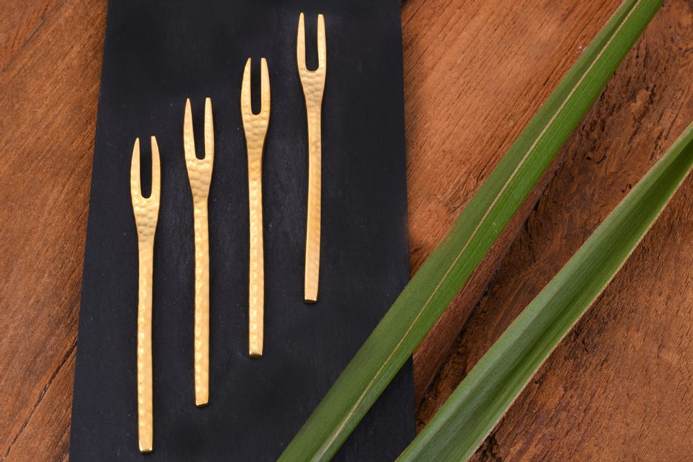 Unique pieces - Handmade Cutlery: Tea Spoon Dessert Spoon Honey Spoon - DE KULTURE WORKS