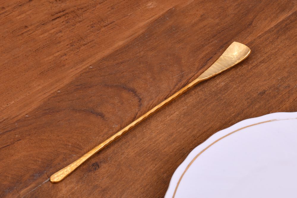 Unique pieces - Handmade Cutlery: Tea Spoon Dessert Spoon Honey Spoon - DE KULTURE WORKS