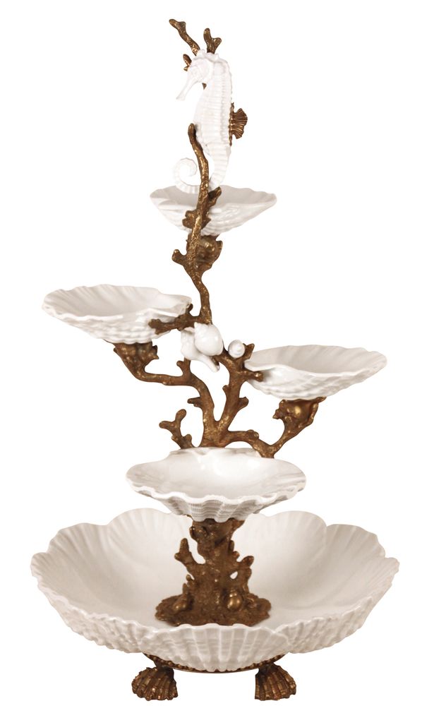 Decorative objects - Porcelain platestand - G & C INTERIORS A/S