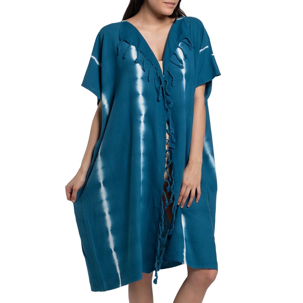 Prêt-à-porter - TUNIQUE DE PLAGE TIEDYE BATIC HANDLOOM - LALAY