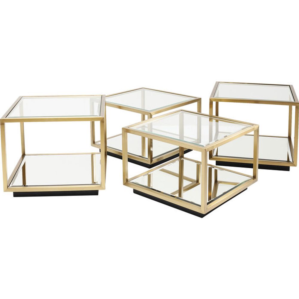 Tables basses - Table basse Luigi Or (4/Set) - KARE DESIGN