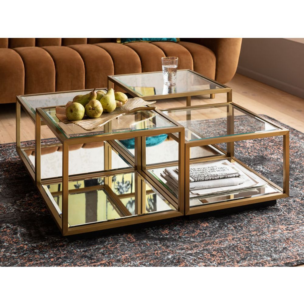Tables basses - Table basse Luigi Or (4/Set) - KARE DESIGN