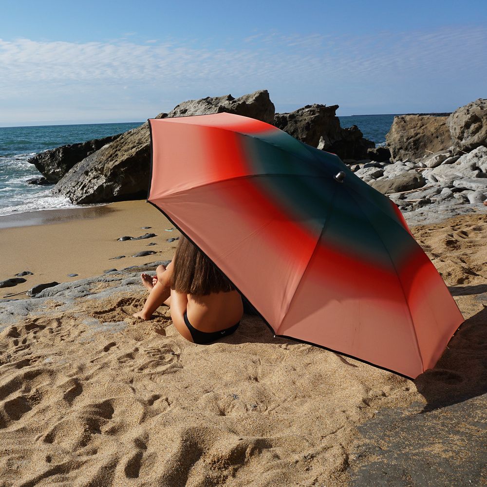 Sunshades - Beach Parasol - Watermelon Red Psyche - Klaoos - KLAOOS