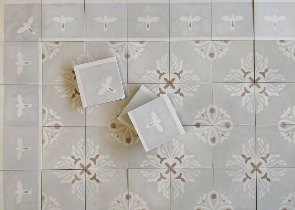 Carreaux de ciment - Carreaux de Ciment - Les Frises - ILOT COLOMBO
