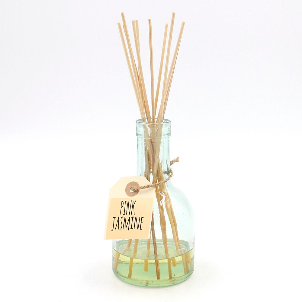 Diffuseurs de parfums - Bougie en verre recyclé de style vintage et diffuseurs à roseaux - WAX DESIGN - BARCELONA