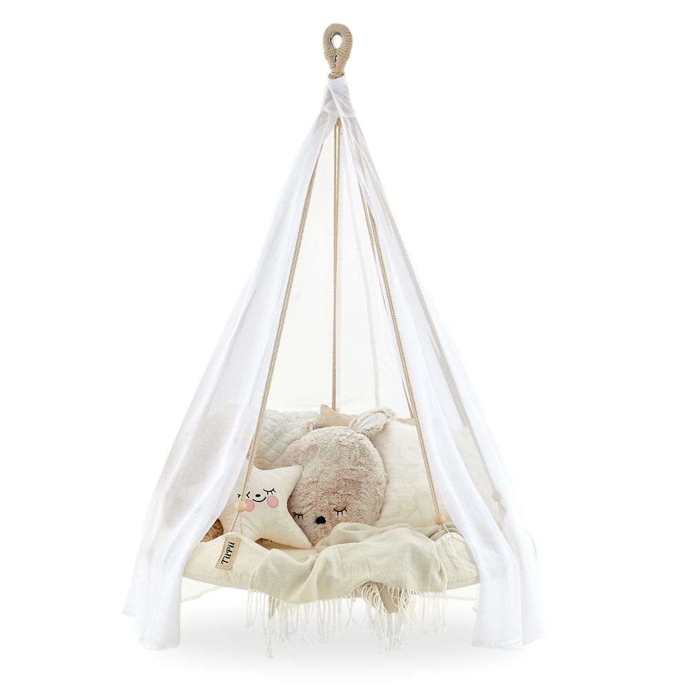 Chambres d'enfants - Lit pour enfant blanc naturel Bambino TiiPii, petit - TIIPII BED