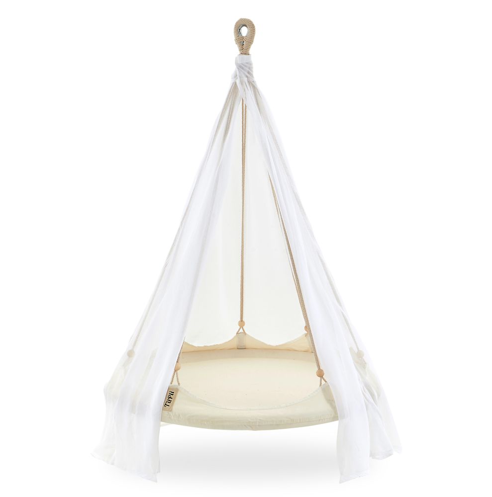 Chambres d'enfants - Lit pour enfant blanc naturel Bambino TiiPii, petit - TIIPII BED