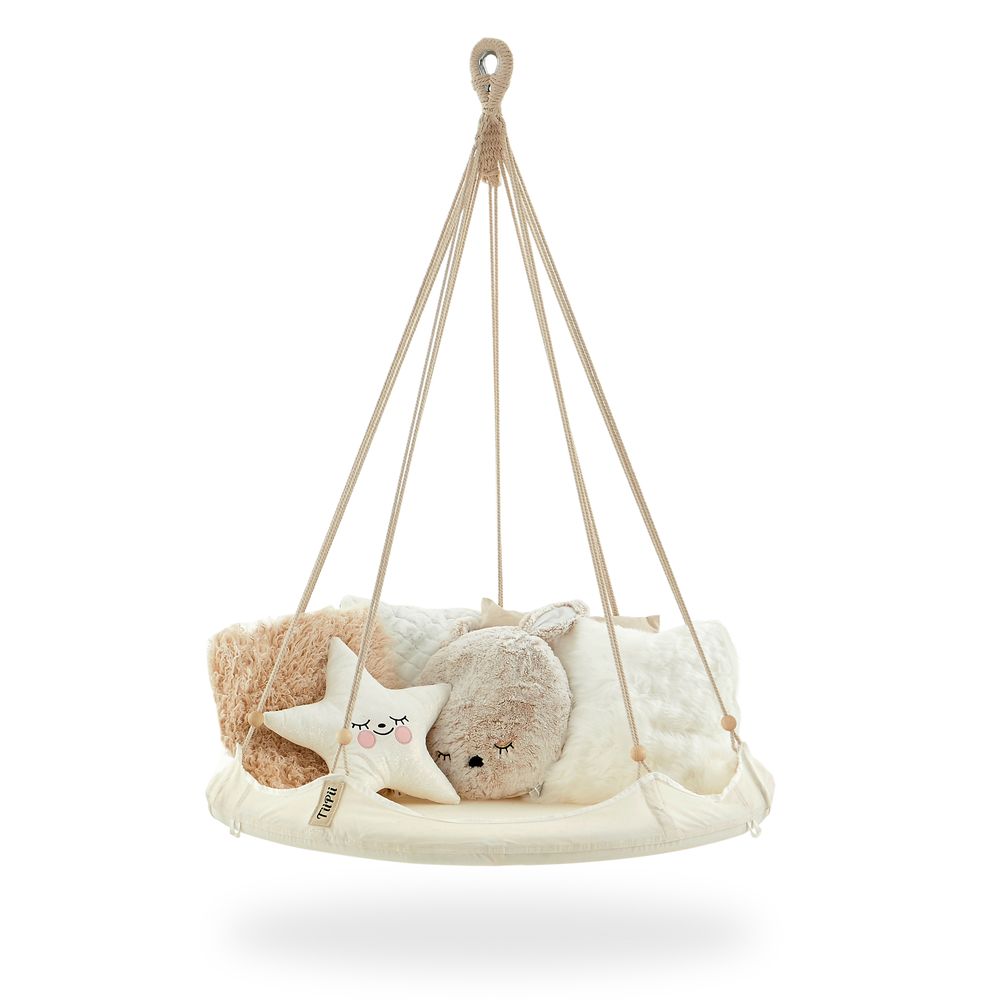 Chambres d'enfants - Lit pour enfant blanc naturel Bambino TiiPii, petit - TIIPII BED