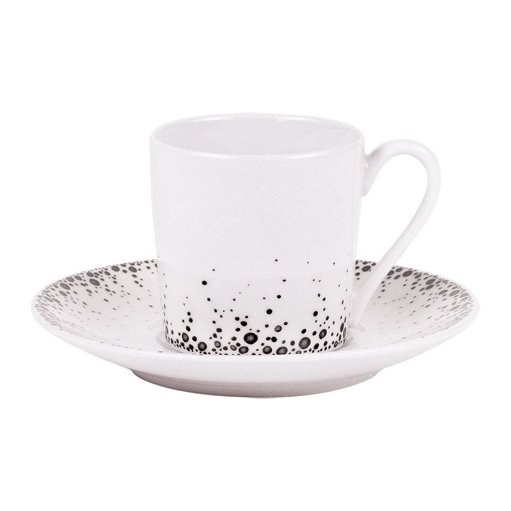 Mugs - P/coffee cup 12 CL BOREALIS grey - TABLE PASSION / BASTIDE 1880