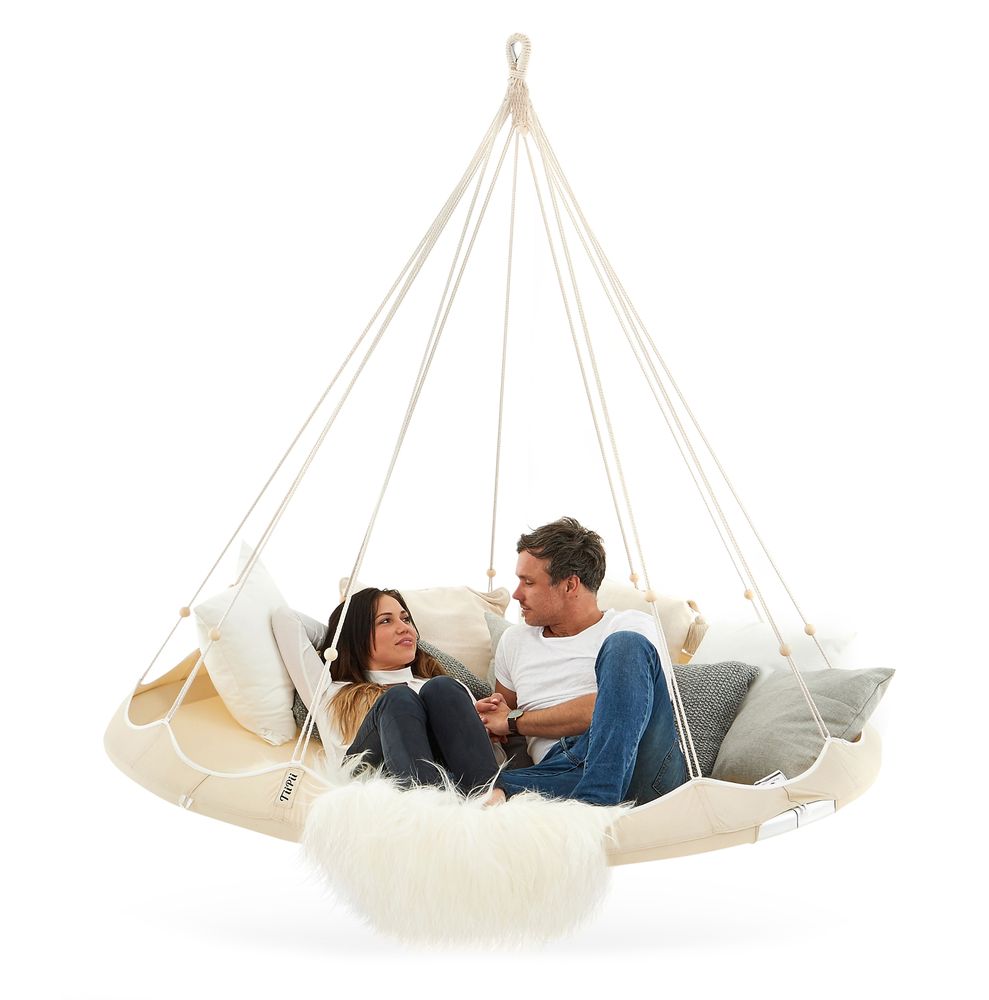 Fauteuils pour collectivités - Lit TiiPii classique blanc naturel, grand - TIIPII BED