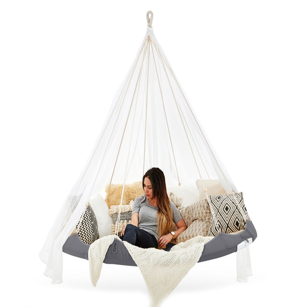 Lawn chairs - Charcoal Classic TiiPii Bed Size M - TIIPII BED