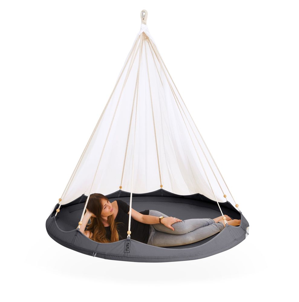 Lawn chairs - Charcoal Classic TiiPii Bed Size M - TIIPII BED