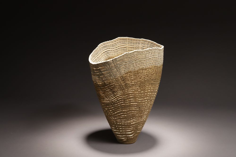 Objets de décoration - Vase nature, ouvert - PASCAL OUDET