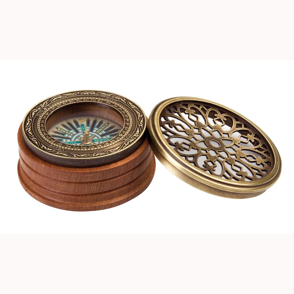 Decorative objects - Nautical Compass “Lace” - HEMISFERIUM