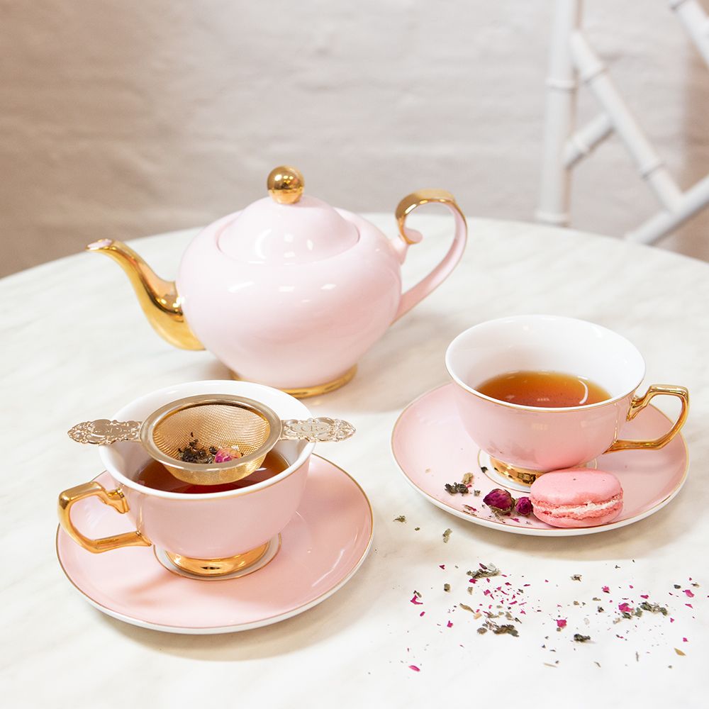 Cadeaux - Tasse à thé et soucoupe Blush - CRISTINA RE