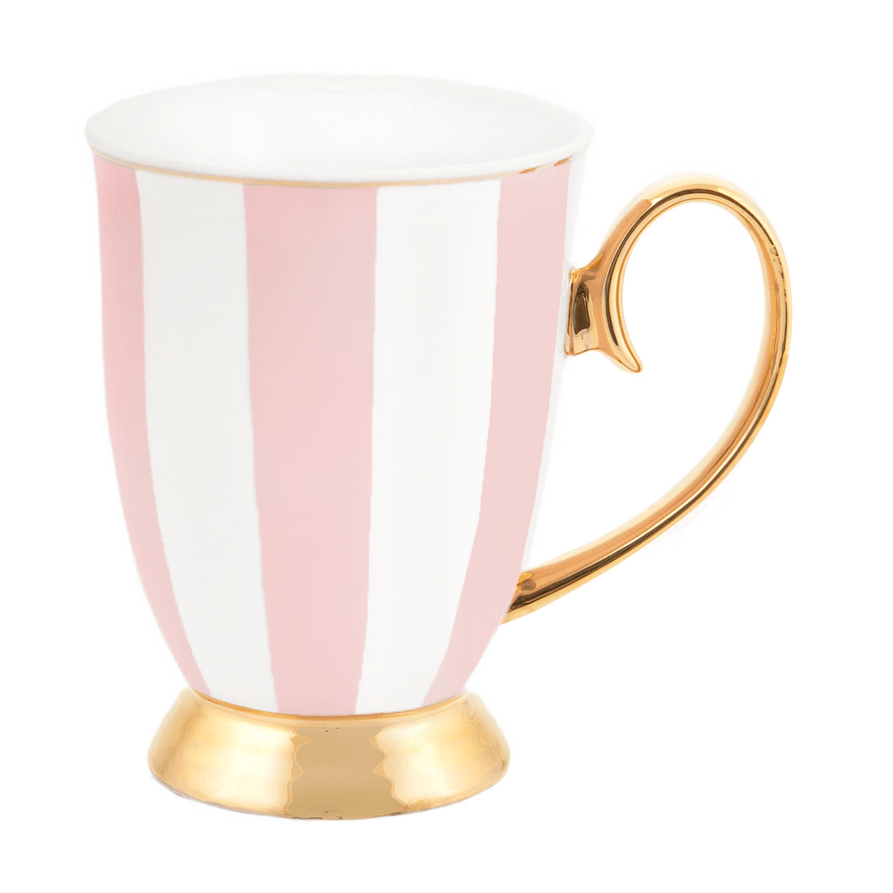 Gifts - Blush Stripe Mug - CRISTINA RE