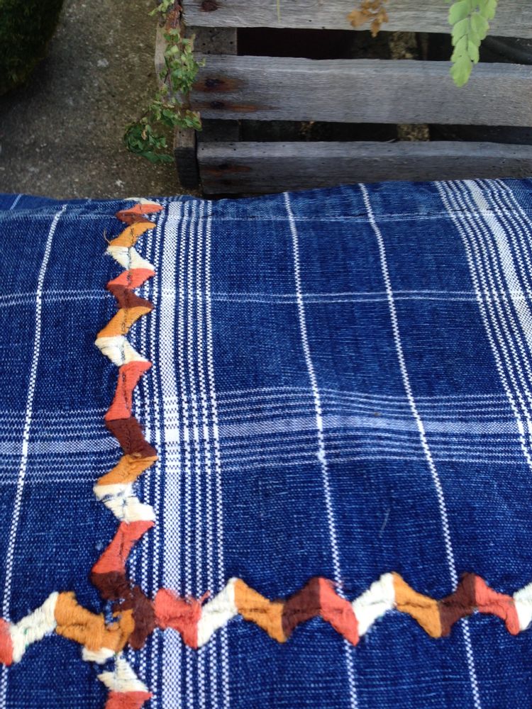 Coussins textile - Broderies. - IXCASALA