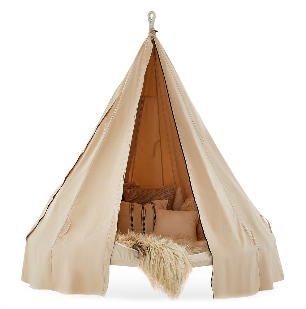 Revêtements sols extérieurs - Grand poncho Tan Housse de protection contre les intempéries, pour grand lit TiipII - TIIPII BED