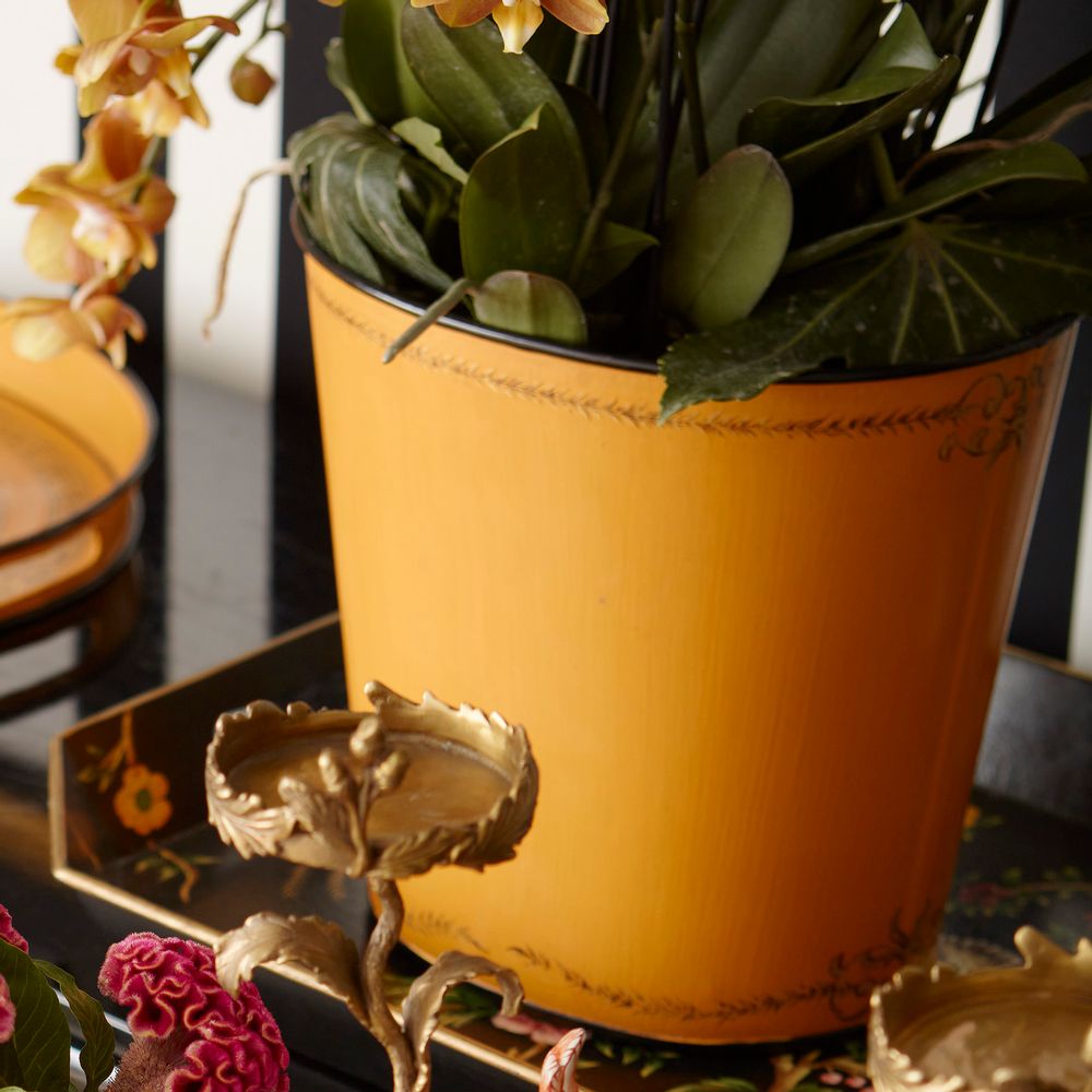 Decorative objects - Metal planter/wastepaper basket - G & C INTERIORS A/S