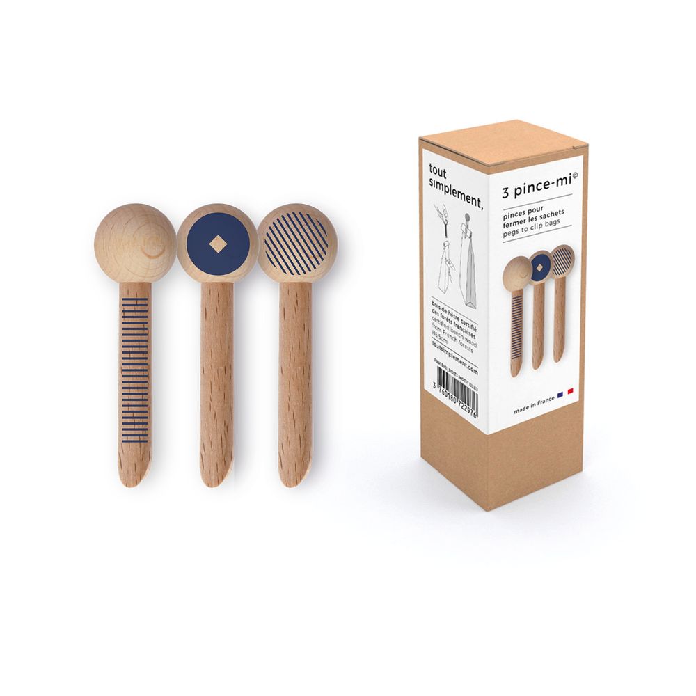 Tea and coffee accessories - Peg to clip bags / pince-mi. - TOUT SIMPLEMENT,