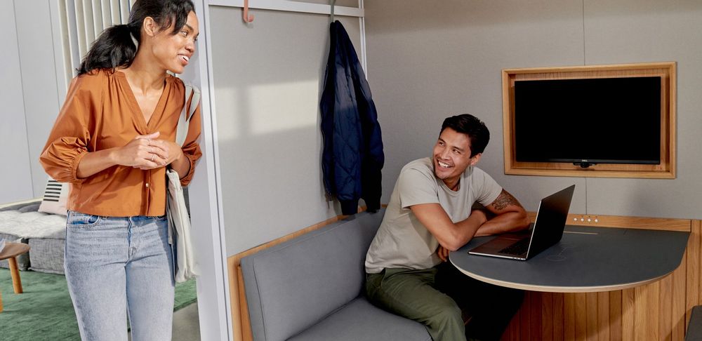 Solutions acoustiques - Salle de réunion ouverte - Cabine acoustique 4 personnes  - ROOM