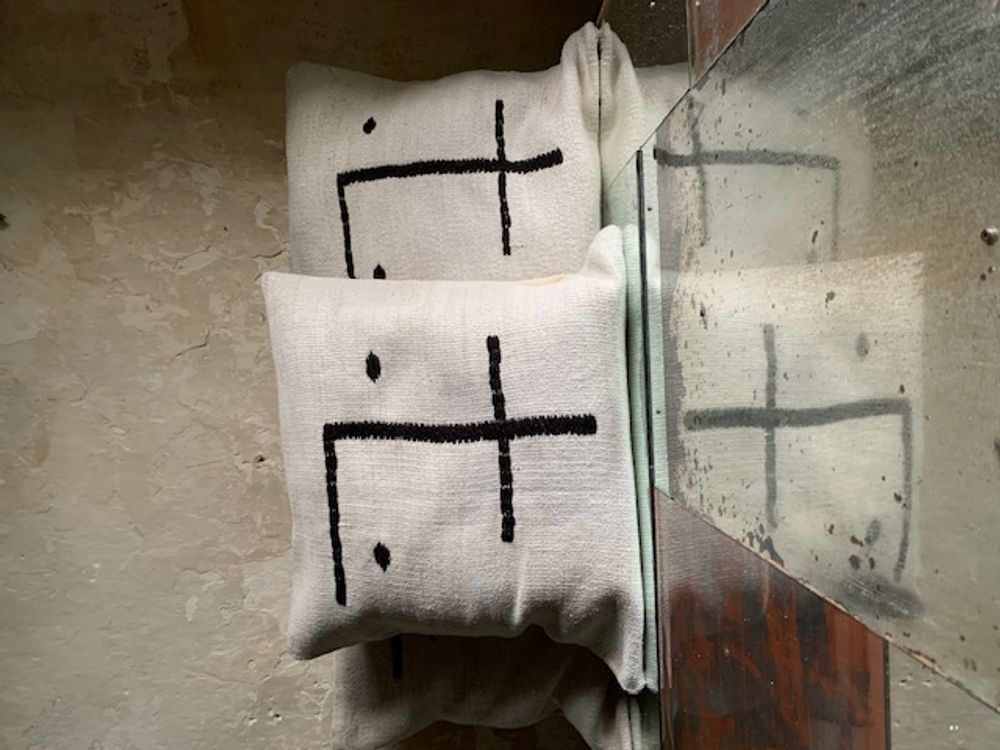 Fabric cushions - cushions/ textiles/ decoration - COTÉ PIERRE MATHILDE LABROUCHE