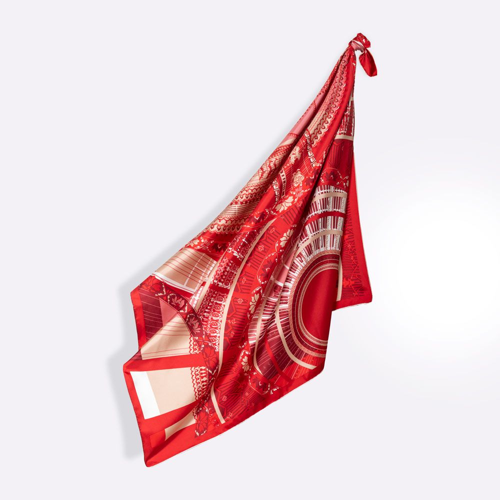 Foulards et écharpes - FOULARD/CARRE PARIS PETRUSSE - MADE IN FRANCE - PETRUSSE PARIS
