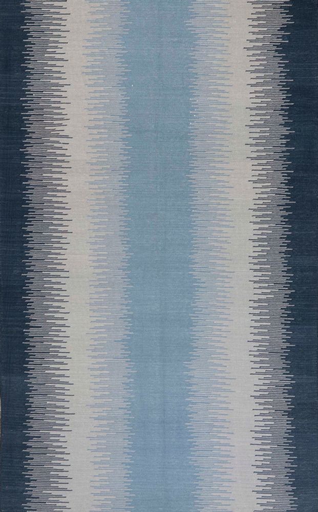 Rugs - Minimalist Ikat Rug in Bamboo Silk - AZMAS RUGS