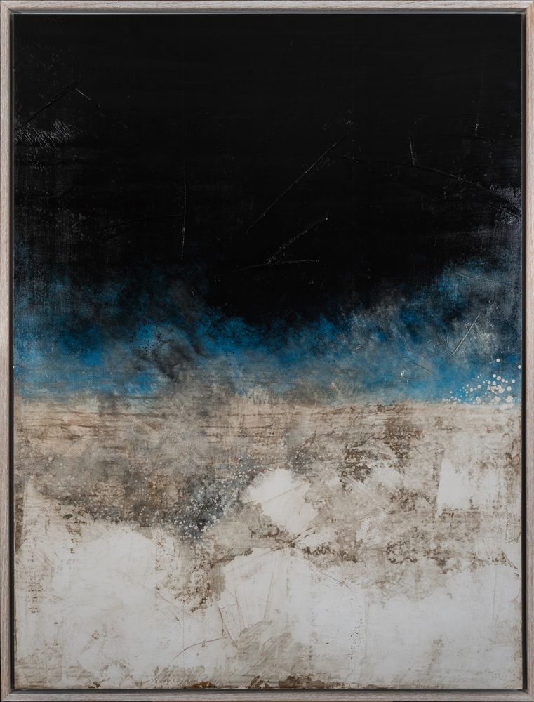 Paintings - ELECTRIC BLUE PAINTING - NOVOCUADRO ART COMPANY