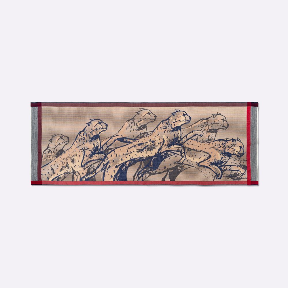 Scarves - SCARF VITAL WOOL SILK - PETRUSSE PARIS