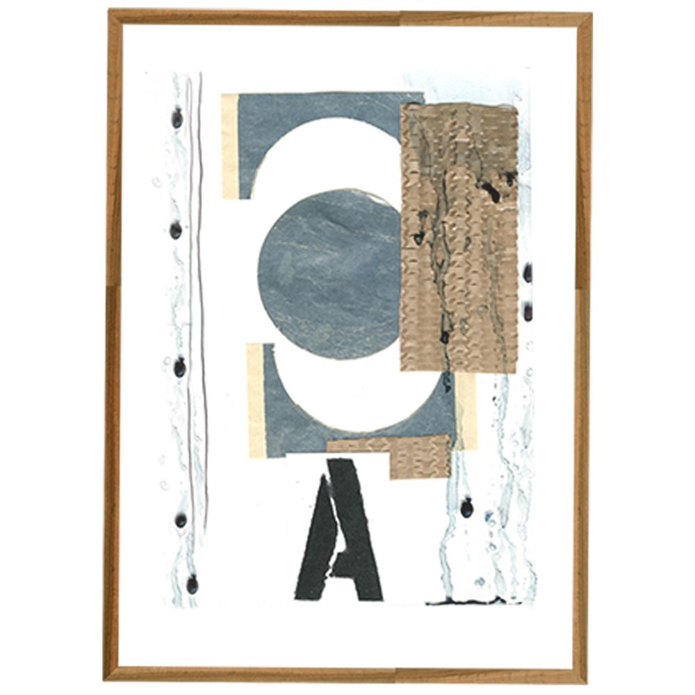 Poster - A for Abstract Art Print - METTEHANDBERG ART PRINTS