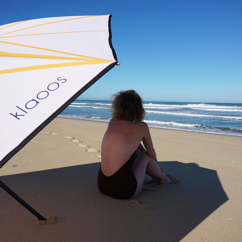 Design objects - Klaoos Stella Clear Beach Umbrella - KLAOOS